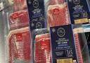 The man was caught allegedly trying to steal packs of bacon