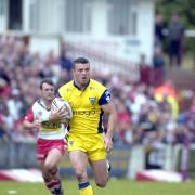 1. For one point, name the ex-Wire player in the Leigh kit trailing Chris Bridge