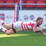 Ryan Brierley scored Leigh's second try three minutes from time. Picture: SWpix.com