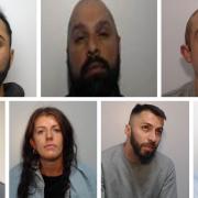 Seven criminals jailed in April