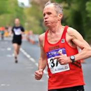 Gareth Webb competing in the Bolton Wanderers Community 10k. Picture by Henry Lisowski