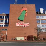 The Kellogg's factory in Trafford