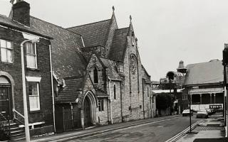 St Mary's RC Church, Palace Street, Bolton, 1987