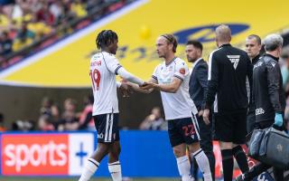 Bolton Wanderers' Kyle Dempsey (right) replaces Paris Maghoma