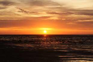 This picture is of a sunset taken by Judith Cartwright, of Makinson Avenue, Horwich.
She said: “This picture was taken just before sunset on the beach at Southport.
