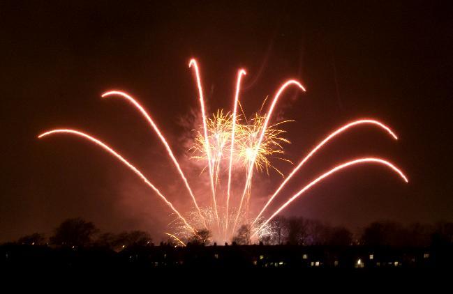 THIS explosion of light sums up what Bonfire Night is all about.
The exciting flashes from the huge firework dwarf surrounding houses silhouetted in the foreground.
The picture was taken by Mr C. Banks at the firework display held in Leverhulme Park.