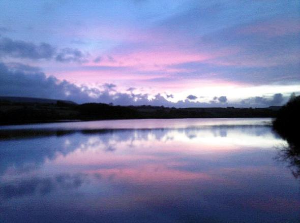 IT’S early morning over the Wayoh Reservoir and Liz Hough of Edgworth was there to capture it.
