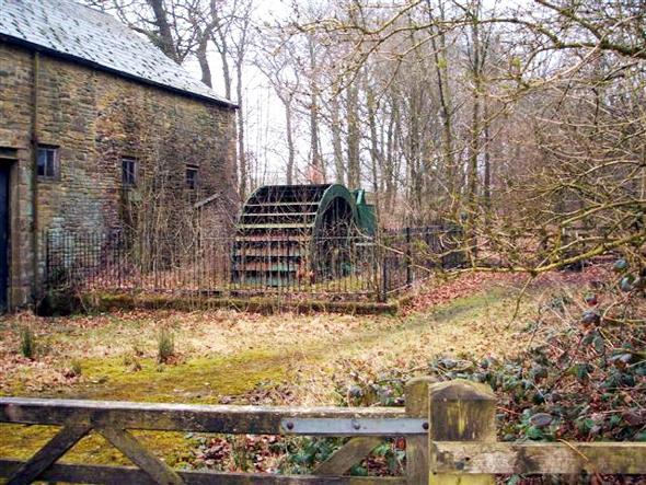 Reader Ian Ashton sent in this picture of the waterwheel from Black Rock Mill at Turton bottoms.