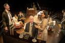 Charlie Ryan (Harold), Les Dennis (Rafe) and Mina Anwar (Daisy) in Spring and Port Wine, Bolton Octagon (Picture: Pamela Raith)
