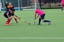 GOOD WIN: Action from the men's firsts win at Neston