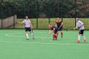 ACTION: Bolton Hockey Club's men's firsts in action against Macclesfield
