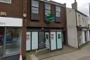 Lloyds Bank closed on Market Street, Westhoughton in 2022