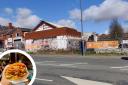 Popeyes is opening on Bury New Road. Work is under way at the site