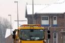Gritters out as snow falls