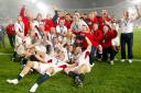PARTY TIME: Flashback to 2003 when England sparked national sporting joy by winning the Rugby World Cup
