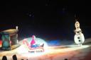 Anna and Olaf in Disney On Ice Worlds Of Enchantment at Manchester Arena