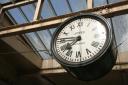 The hands of Carnforth's famous station clock have been at a standstill for months (PICTURE: Robert Swain)