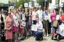 On the march against plan for travellers’ site