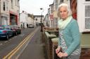 Anne Powell who lives in Cheltenham Street is upset at the noise nuisance from pub and partygoers