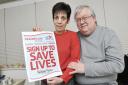 Ged and Marianne Heywood back the campaign in memory of their son, Phillip