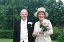 Allan and Val Lever who asked for donations to charity instead of wedding presents