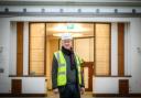 Bolton town centre regeneration Cllr Martyn Cox. Central Library. Picture by Paul Heyes,