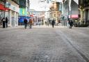 Views of ongoing re development work in Bolton town centre. Picture by Paul Heyes, Wednesday December 14, 2022.