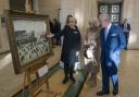King Charles III and the Queen Consort views L.S. Lowry's 