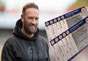 Ian Evatt is offering four tickets to the Papa Johns Trophy semi-final against Accrington for auction.