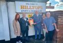 The new defibrillator at the club