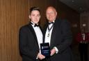 Dave at the awards dinner with BSCA President, Keith Higson