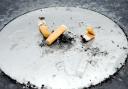 UP IN SMOKE: Discarded cigarette ends are part of a bigger litter problem