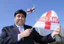 CALL: Election candidate Cllr Mudasir Dean wants St George's Day to be a public holiday