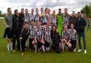 CHAMPIONS: Old Bolts celebrate winning the Lancashire Amateur League 1st XI cup on Saturday
