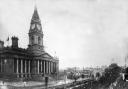 HISTORIC: The opening of Bolton Town Hall in 1873 — picture by the Bolton Evening News