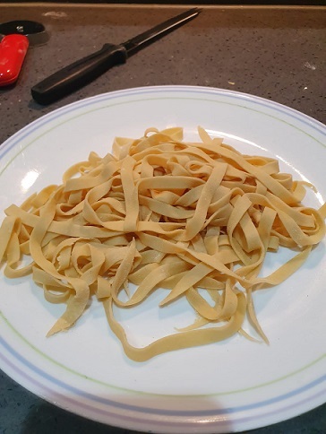 Delicious rustic pasta