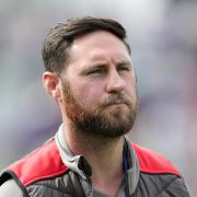 Leigh Centurions caretaker head coach Kurt Haggerty during the Betfred Super League match at the Mobile Rocket Stadium, Wakefield. Picture date: Sunday June 6, 2021.
