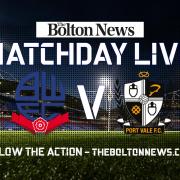 MATCHDAY LIVE: Bolton Wanderers v Port Vale