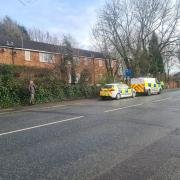 Investigation: Police were called to the scene on Manchester Road, Walkden