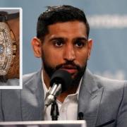 Amir Khan will auction the watch which was stolen