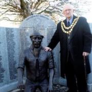 Tribute statue unveiled 100 years on