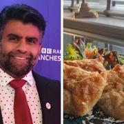 Mak Patel and his beef pastry parcels