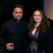 Dominique Unsworth and director Pravesh Kumar