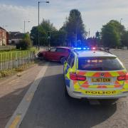 The driver crashed into a fence on Pilkington Way, Radcliffe
