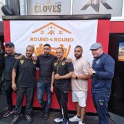 Amir Khan at the Round4Round project