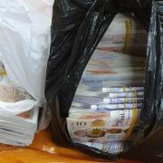Money seized by Greater Manchester Police