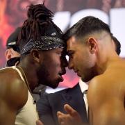 KSI and Tommy Fury will face off in the AO Arena in Manchester