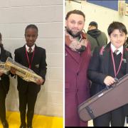 Pupils at Essa Academy in Great Lever received their own instrument this week