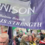 Campaigners from Bolton joined thousands on the streets of London