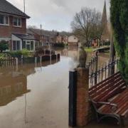 Devestating flooding hit Prestolee on Boxing Day 2015